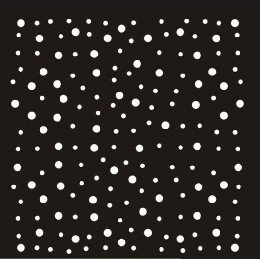 Scattered Rhinestones_Gold SS10 SS20- 6x6"  Austrian Crystals