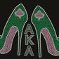 AKA Ivy Leaf Heels