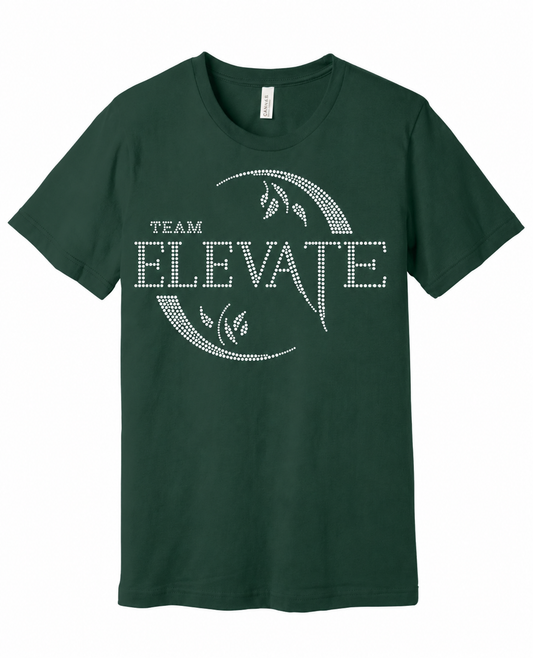 Elevate Shaklee Wellness Rhinestone T-Shirt