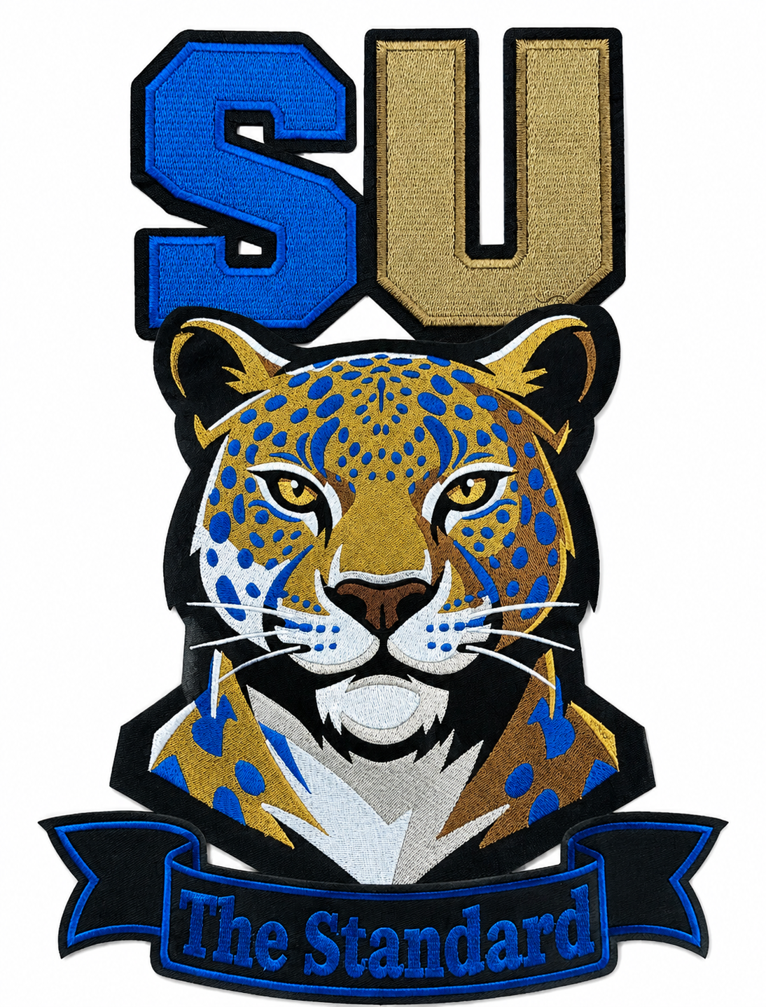 SU Jaguar The Standard Embroidered Patch 3 Pcs Bundle