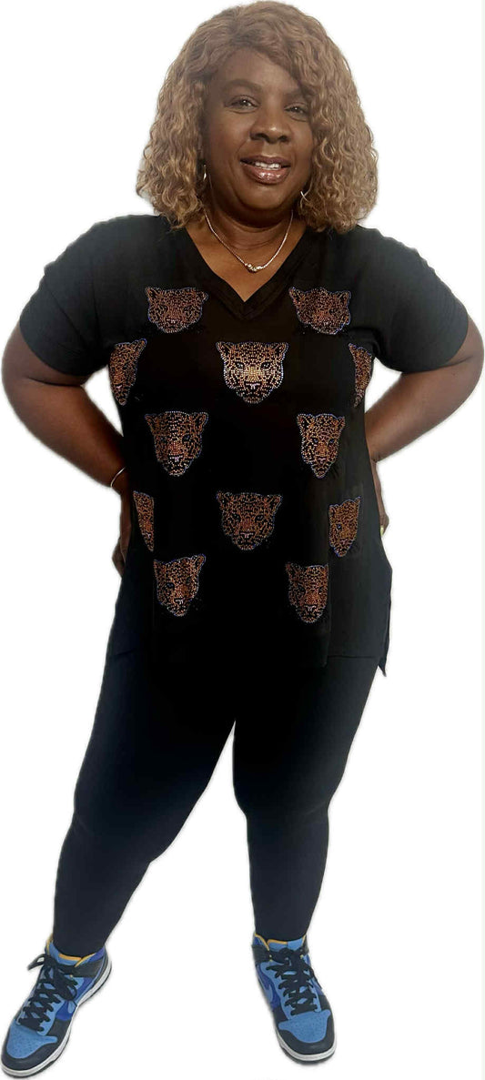 Sporadic Jaguar Two-Piece Set