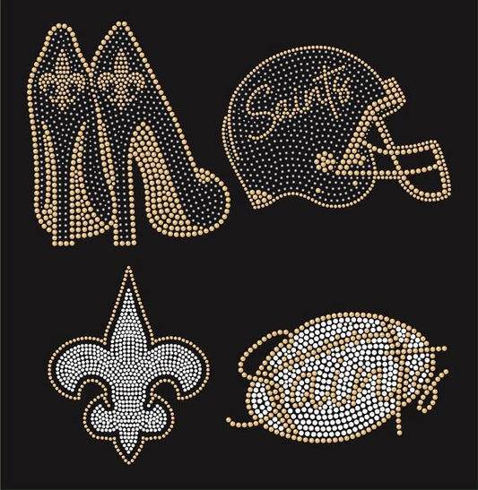 Saints Gang Sheet_Heels  - 10.5x11"