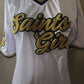 Saints Girl Poly Mesh Jersey_White