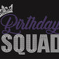 Birthday Squad_Royal Blue