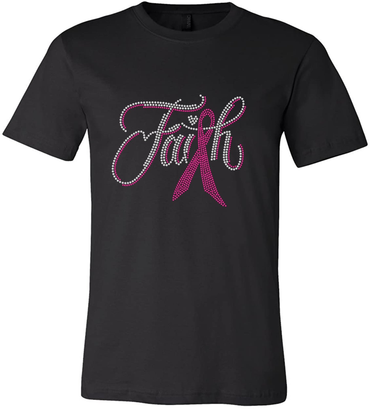 Faith Breast Cancer Awareness Ribbon Pink Ribbon
