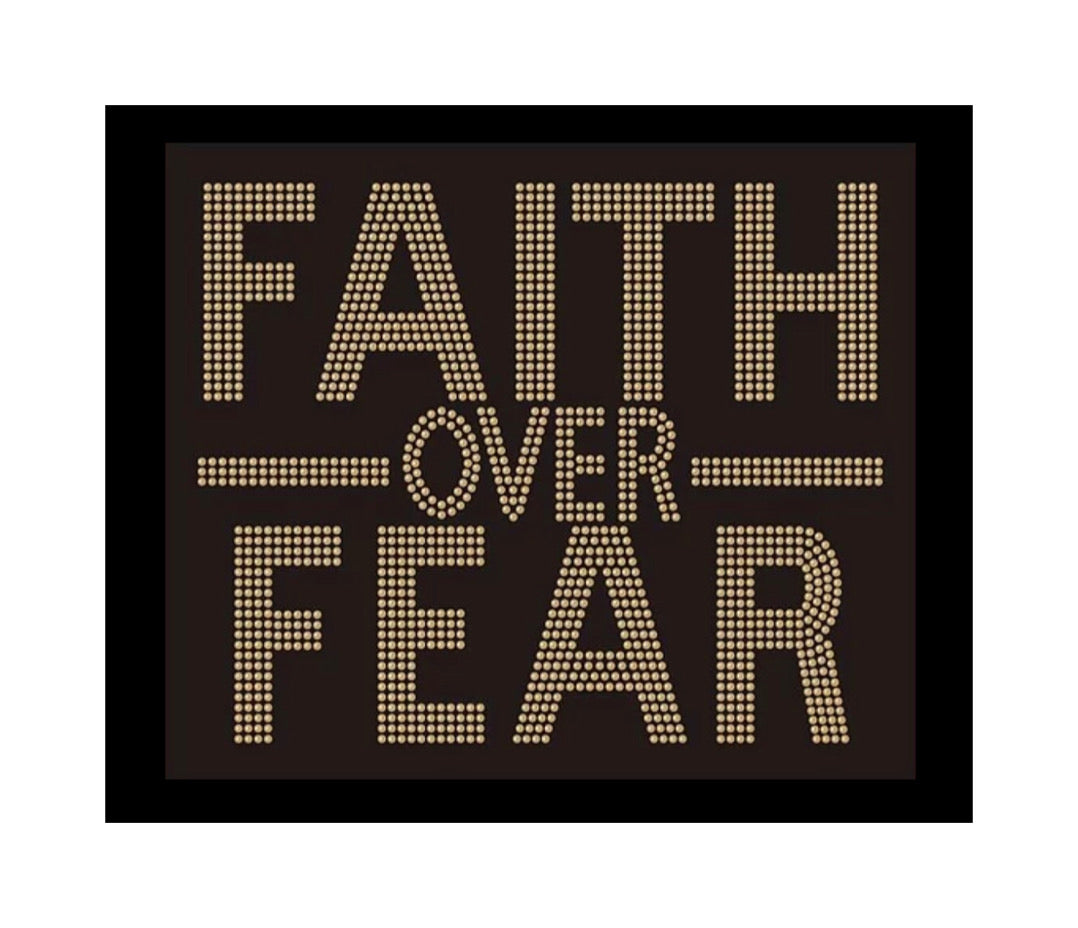 Faith Over Fear Gold