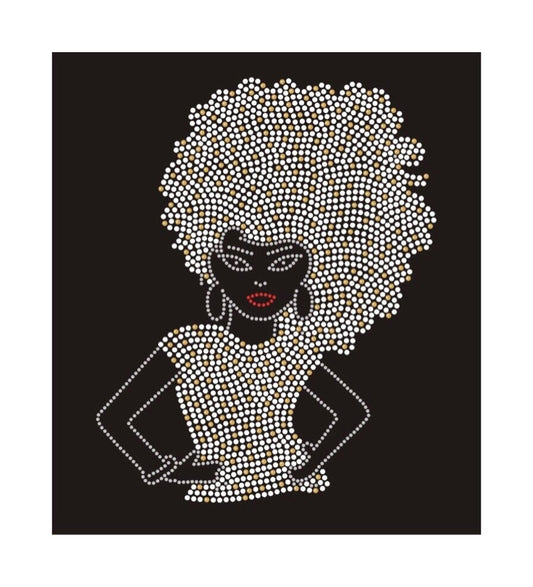 Sassy Afro Lady Design