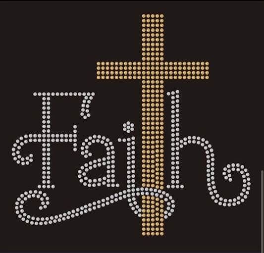 Faith w/ Gold Cross