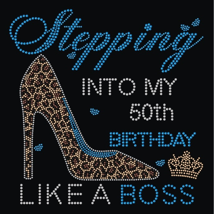 Stepping Into My 50th Birthday Like A Boss_Aqua